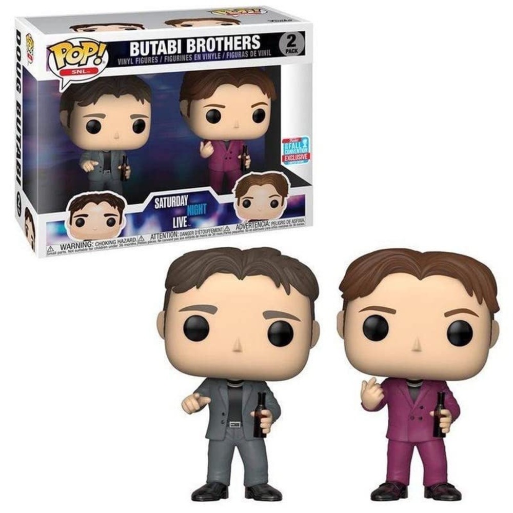 Funko Pop! Saturday Night Live Butabi Brothers 2 Pack- 2018 NYCC Exclusive